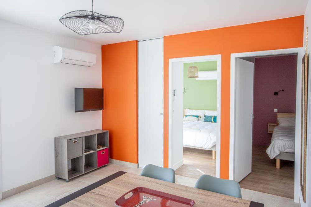 לס מתה La Fregate Maison Avec Piscine/Parking/Wifi/Plages 5Kms מראה חיצוני תמונה